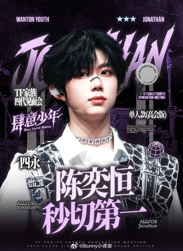 时代峰峻四代陈奕恒王橹杰节目秒切第一