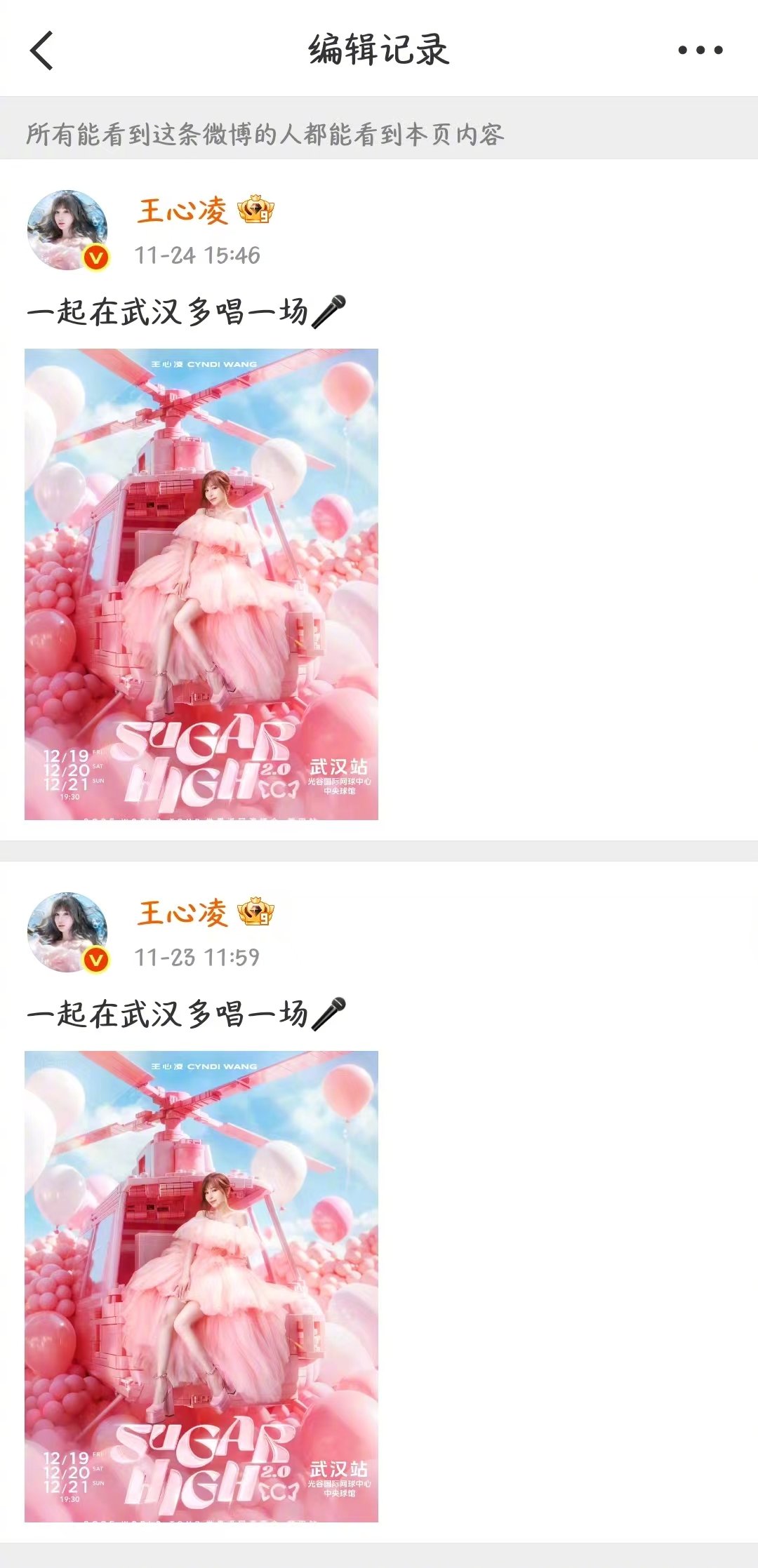 王心凌演唱会海报AI水印引争议，团队紧急更换新图