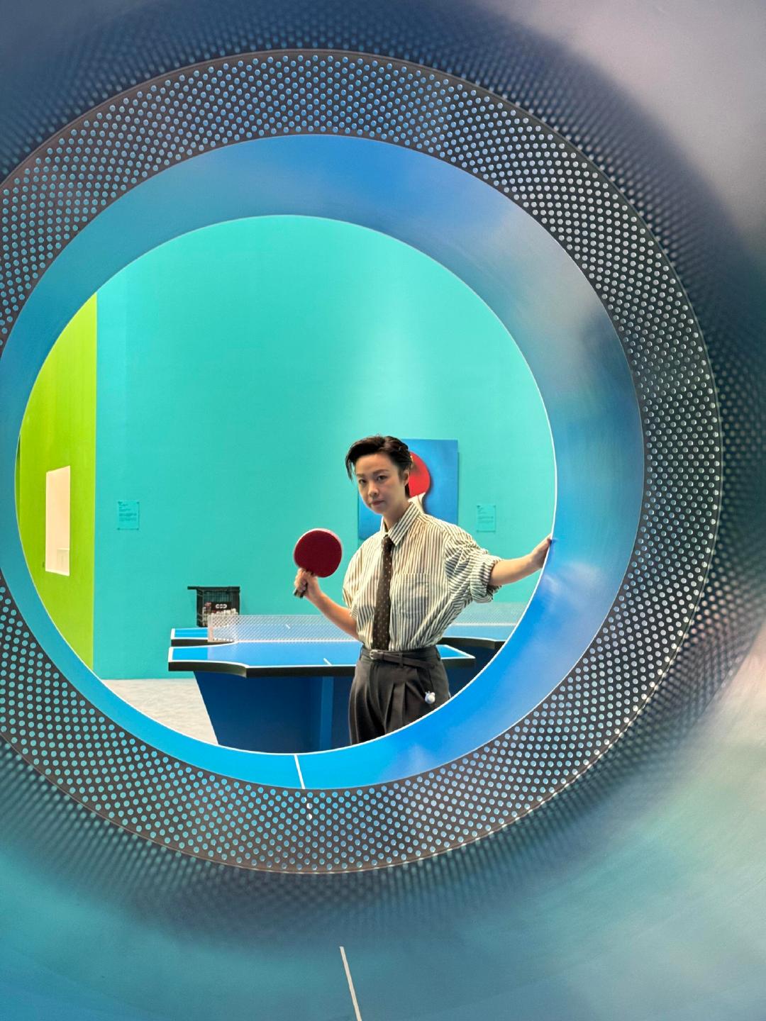 张怡宁冷酷气质引热议，网友称其不愧大魔王