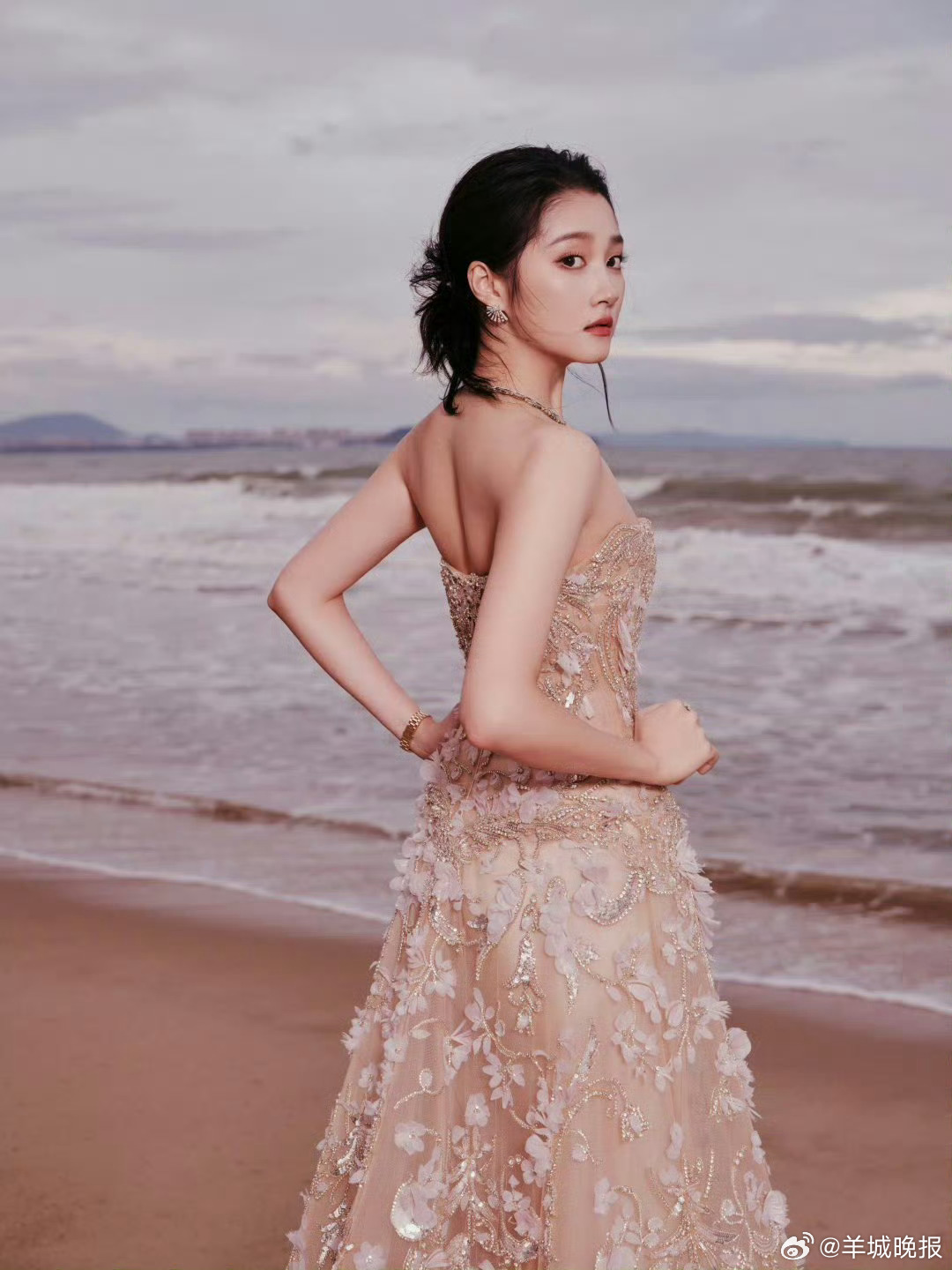 三亚海边群星璀璨亮相ELLE红毯