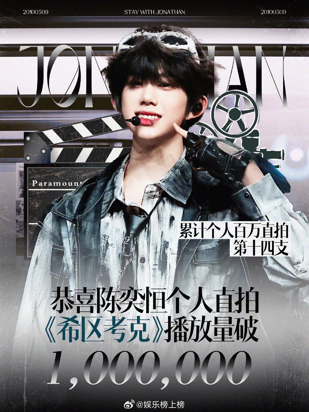 陈奕恒解锁两支百万直拍，累计达14支