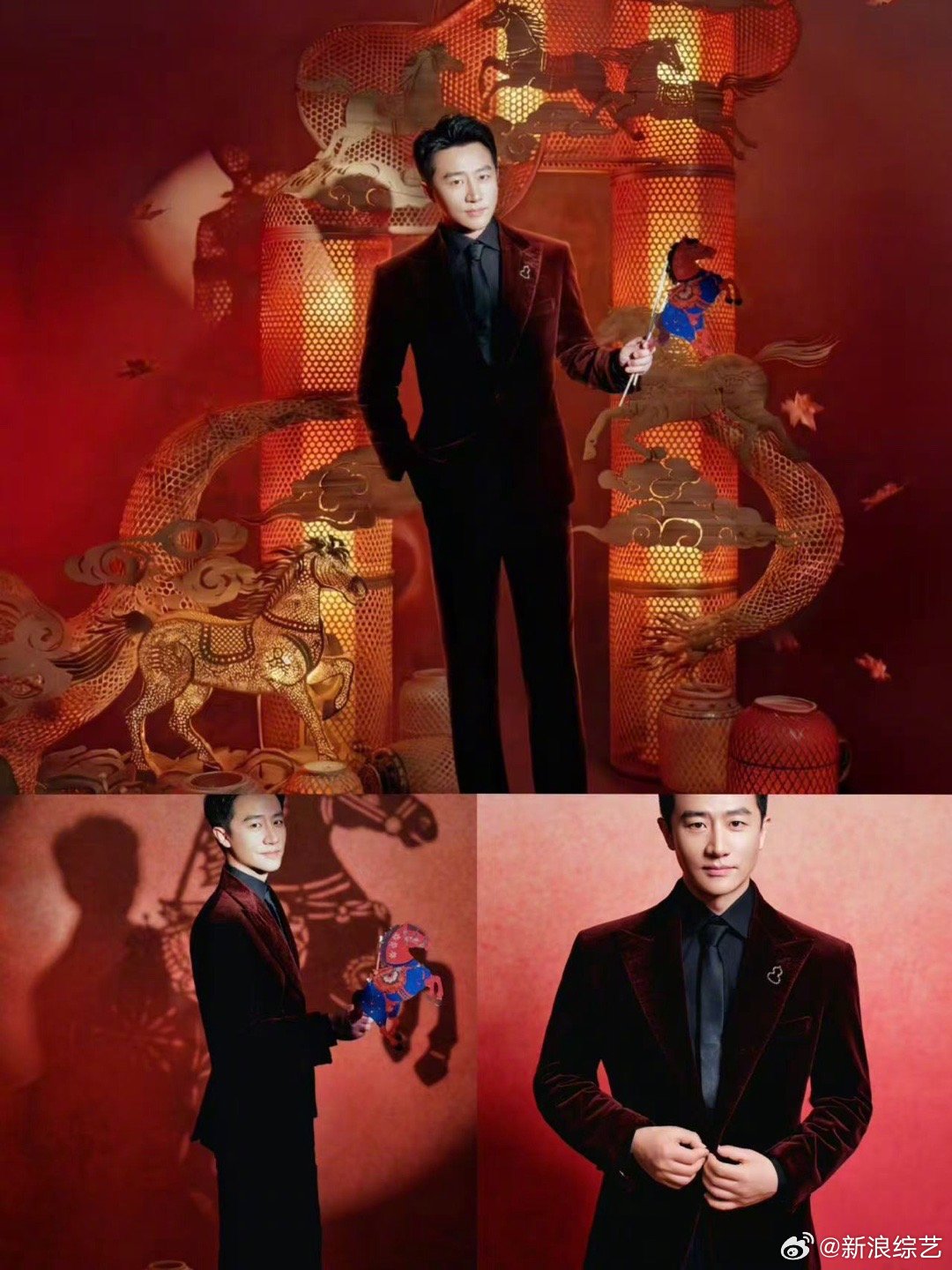 黄轩三登春晚亮相合肥分会场，表演从容大气