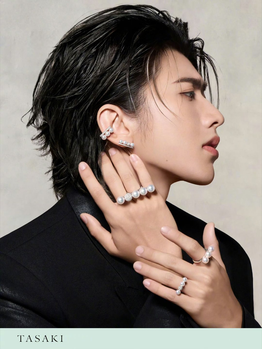 蔡徐坤出任TASAKI全球代言人，balance系列珠宝大片释出