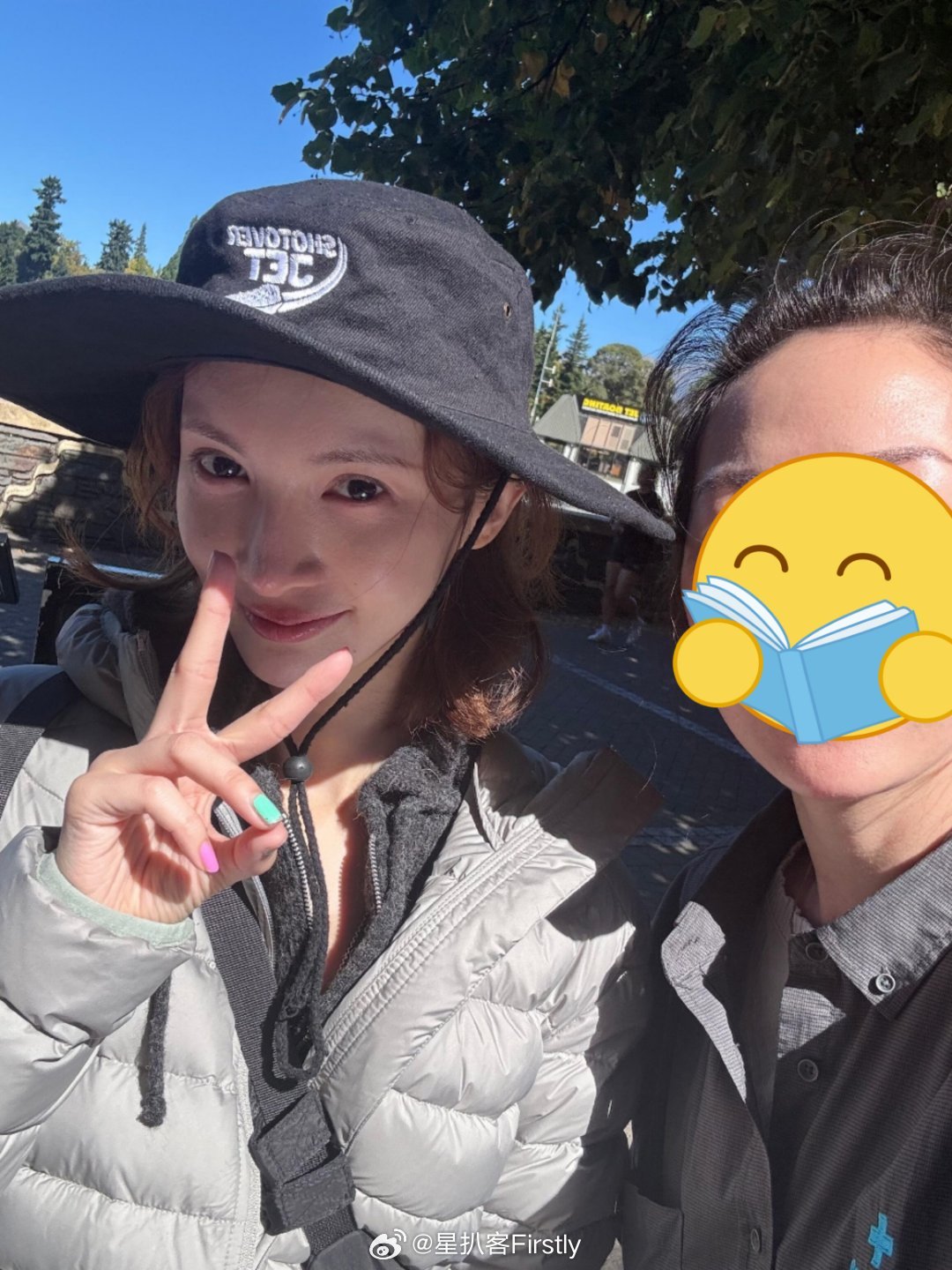 网友新西兰皇后镇偶遇金晨状态良好