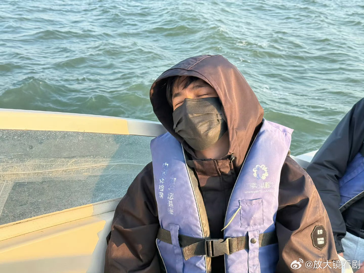 胡一天出海追海豚晕船引热议