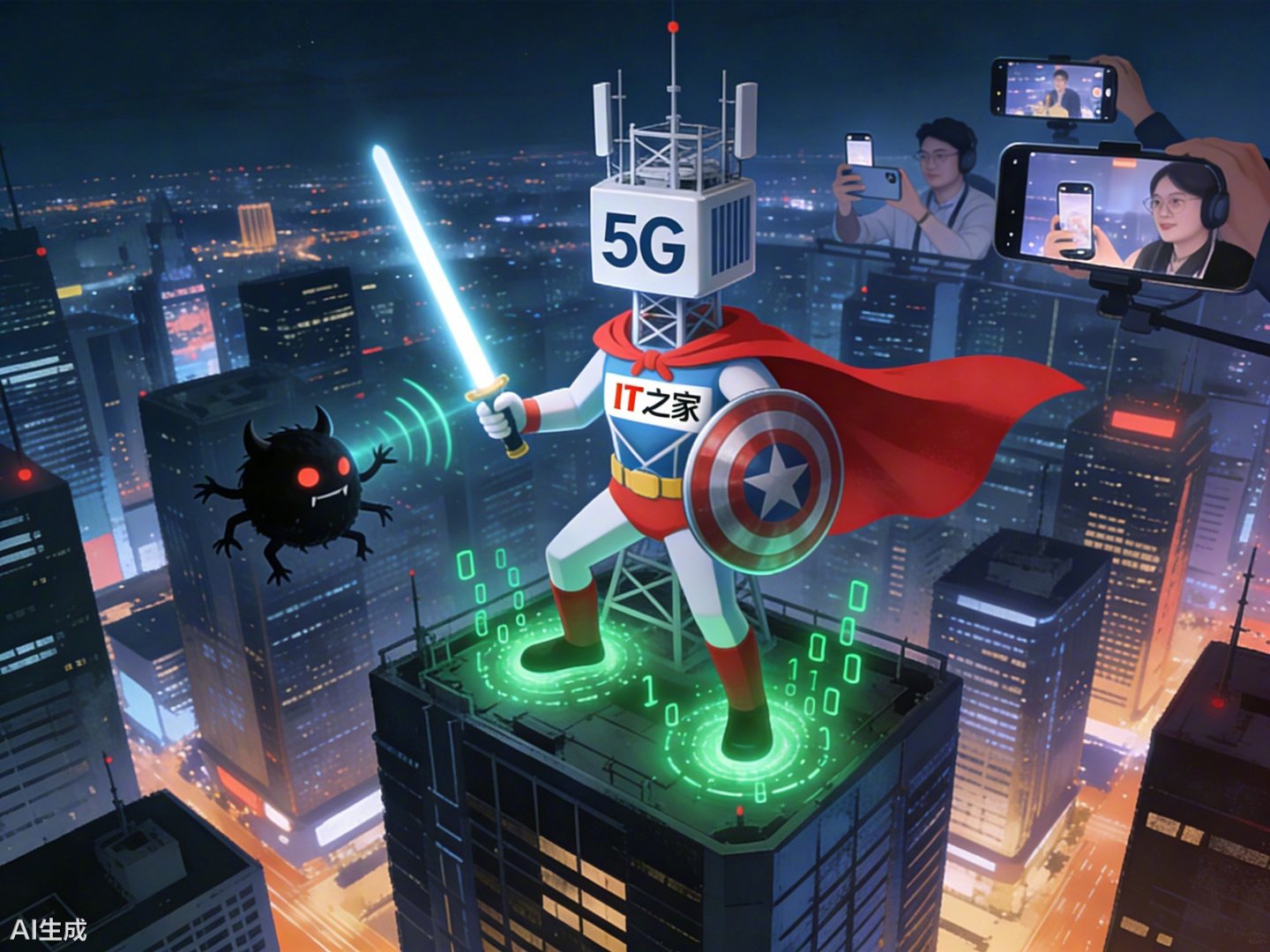 华为联合天津移动建成全国首个4.9GHz+F/A SUL基站示范区，边缘速率提升数倍