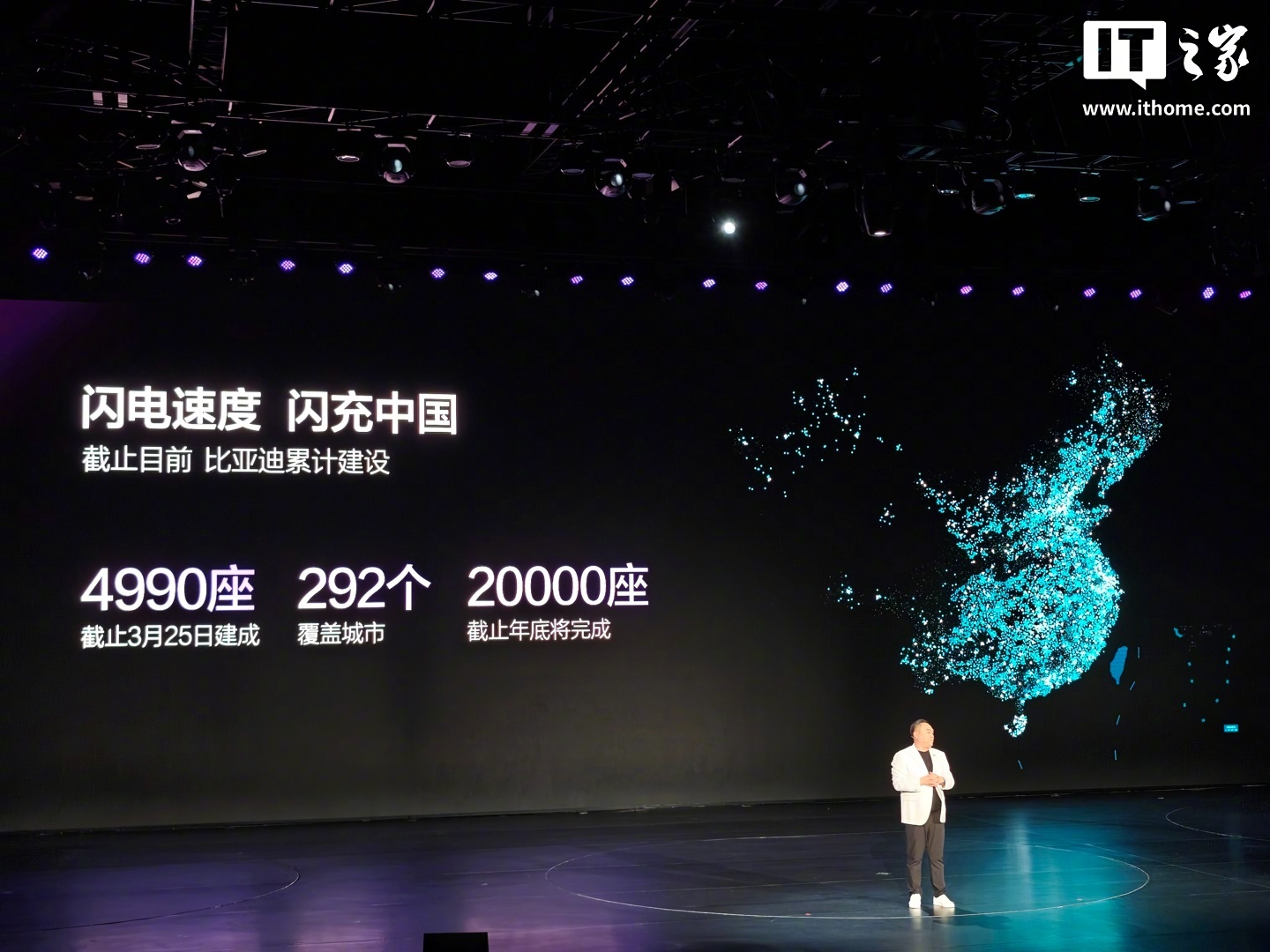 比亚迪建成4990座闪充站覆盖292城，2379位用户圆梦