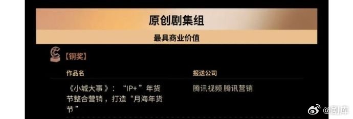 赵丽颖小城大事斩获金瞳奖三项铜奖