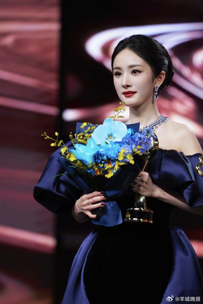 微博之夜女星红毯造型回顾，杨幂杨紫舒淇等同台争艳