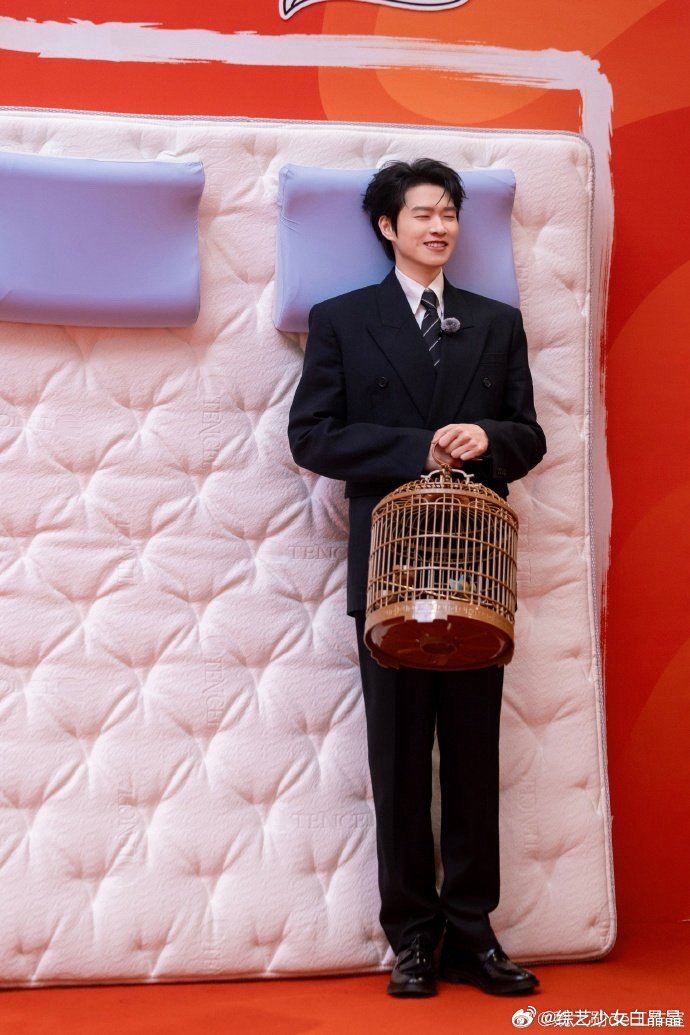 魏大勋红毯西装造型气场全开