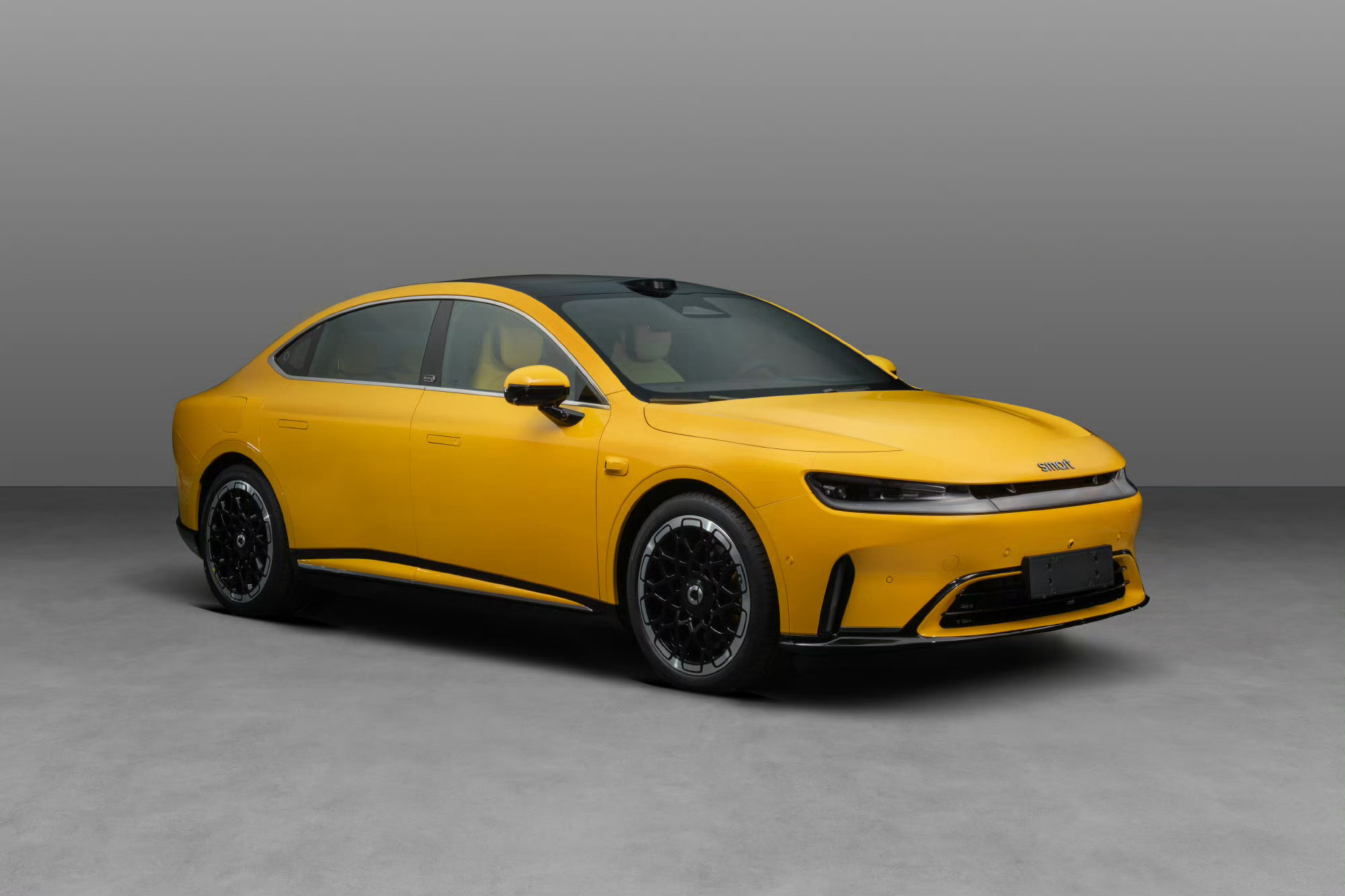 smart精灵6号公告图发布，溜背造型贯穿尾灯搭载激光雷达