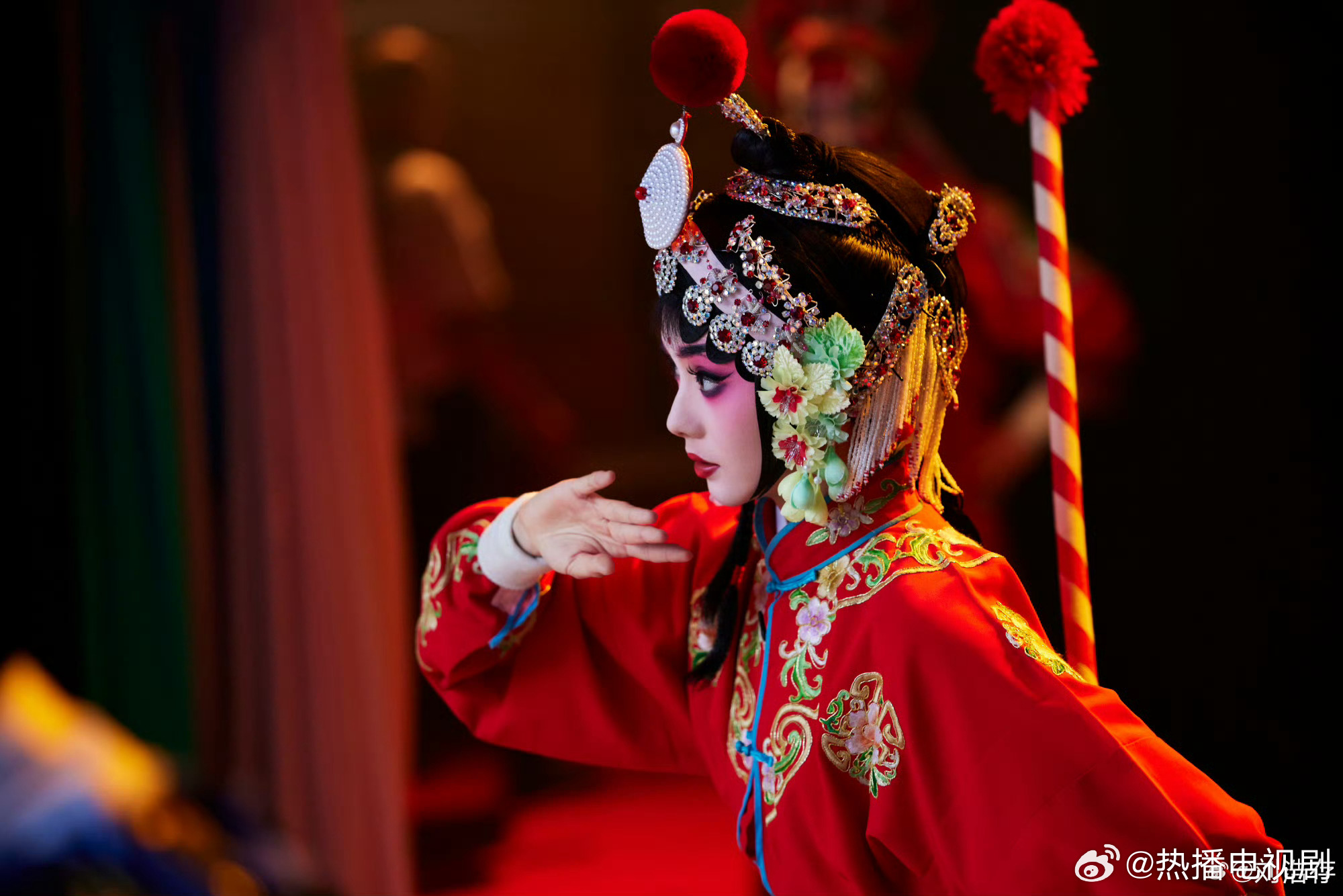 刘浩存《主角》戏妆造型惊艳诠释秦腔名伶