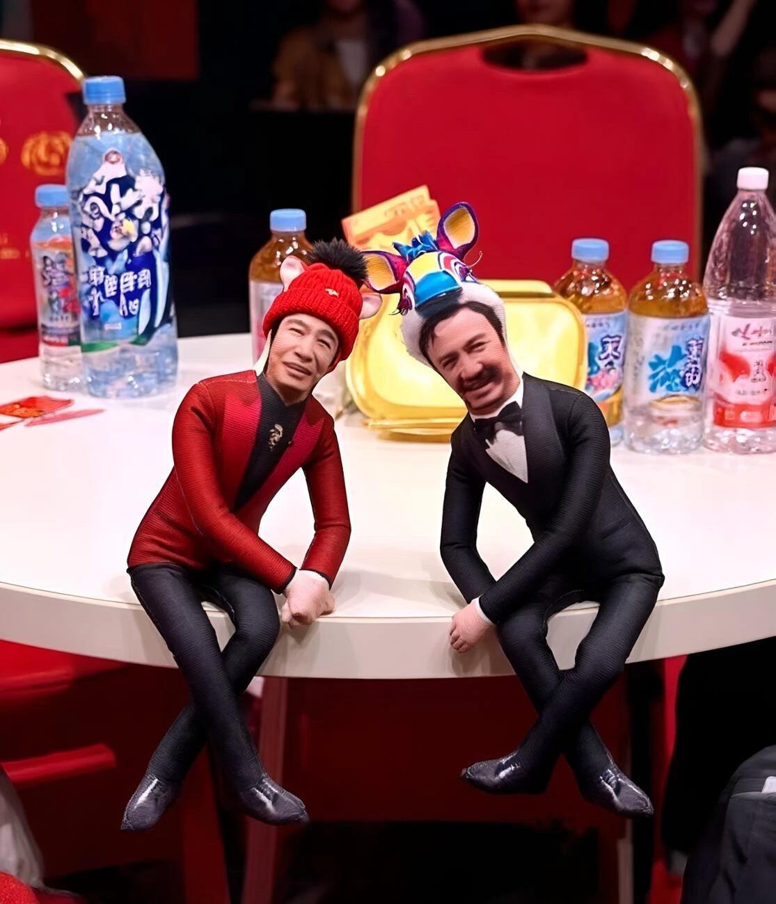 撒贝宁沈腾幽默互动引热议