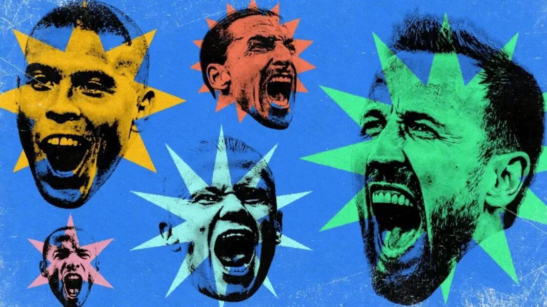 BBC评本世纪最佳中锋，大罗凯恩哈兰德前三