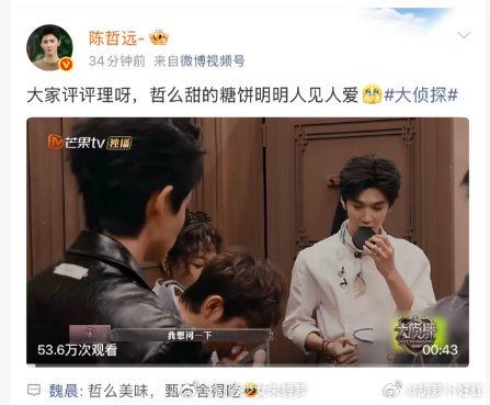 魏晨综艺谐音梗频出稳坐梗王宝座