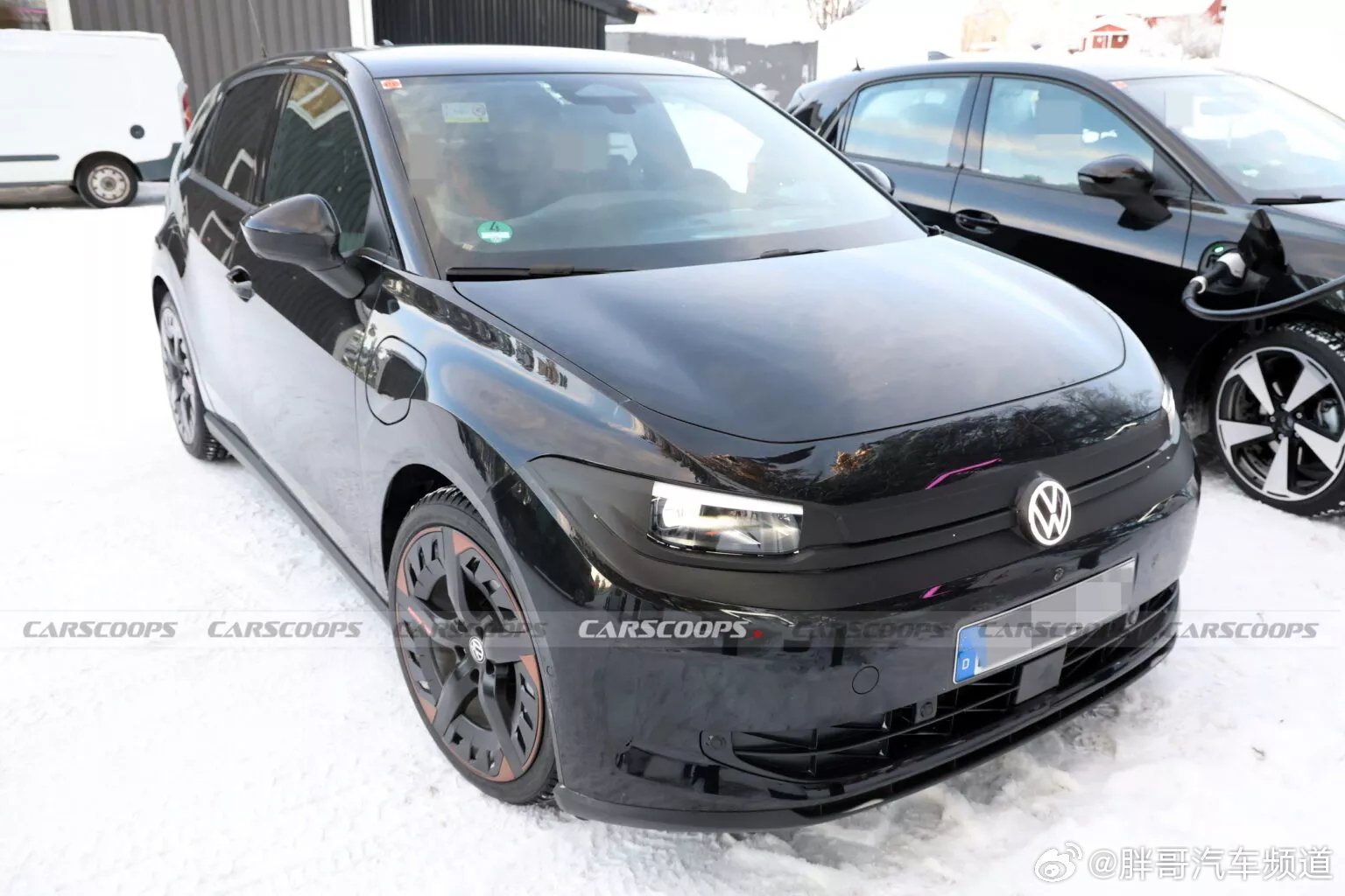 大众ID.POLO低伪装谍照曝光，配备19英寸轮圈