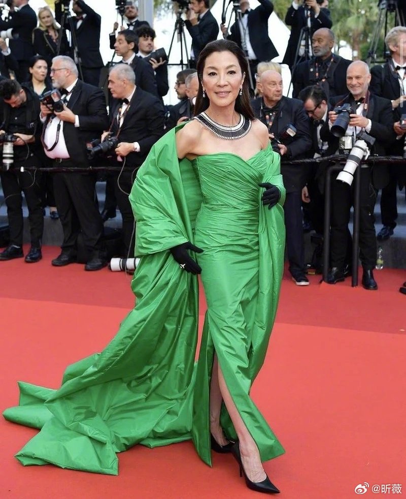 杨紫琼国际红毯三套造型尽显稳雅魅力