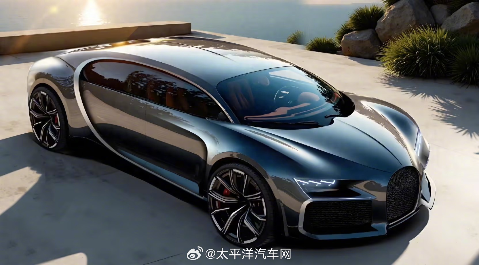 追觅汽车首款超豪华纯电车渲染图曝光，2027年亮相