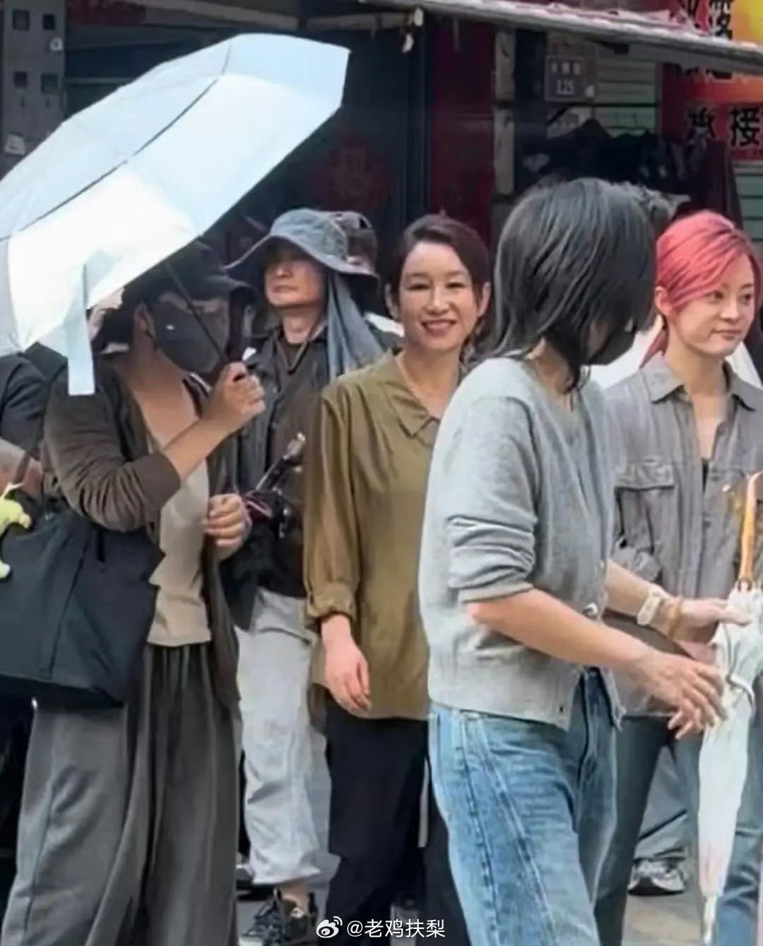 孙俪染粉发引热议