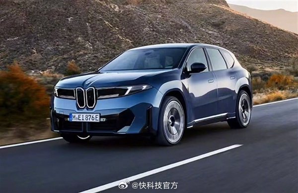 新世代宝马iX3官图泄露，窄鼻孔大墨镜设计引热议