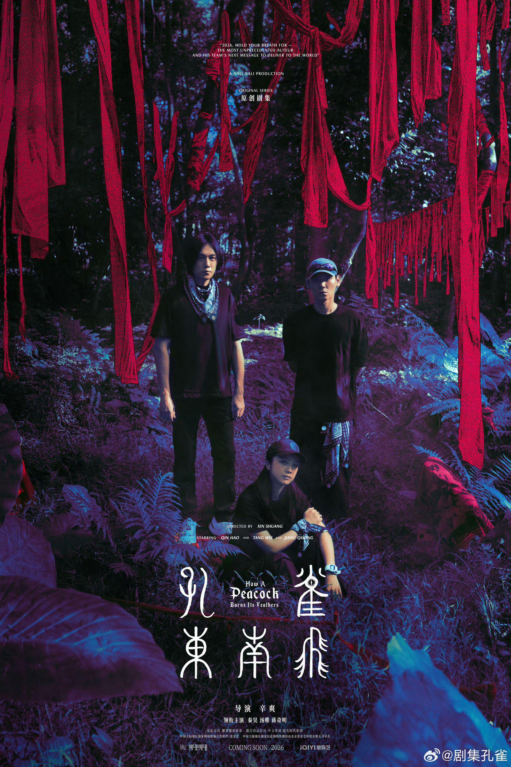 辛爽新剧孔雀东南飞杀青，秦昊汤唯蒋奇明主演