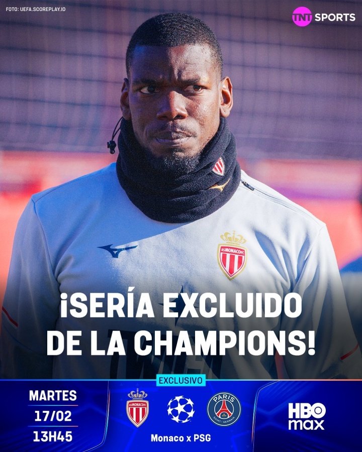 博格巴加盟摩纳哥后伤病不断，本赛季仅出场30分钟