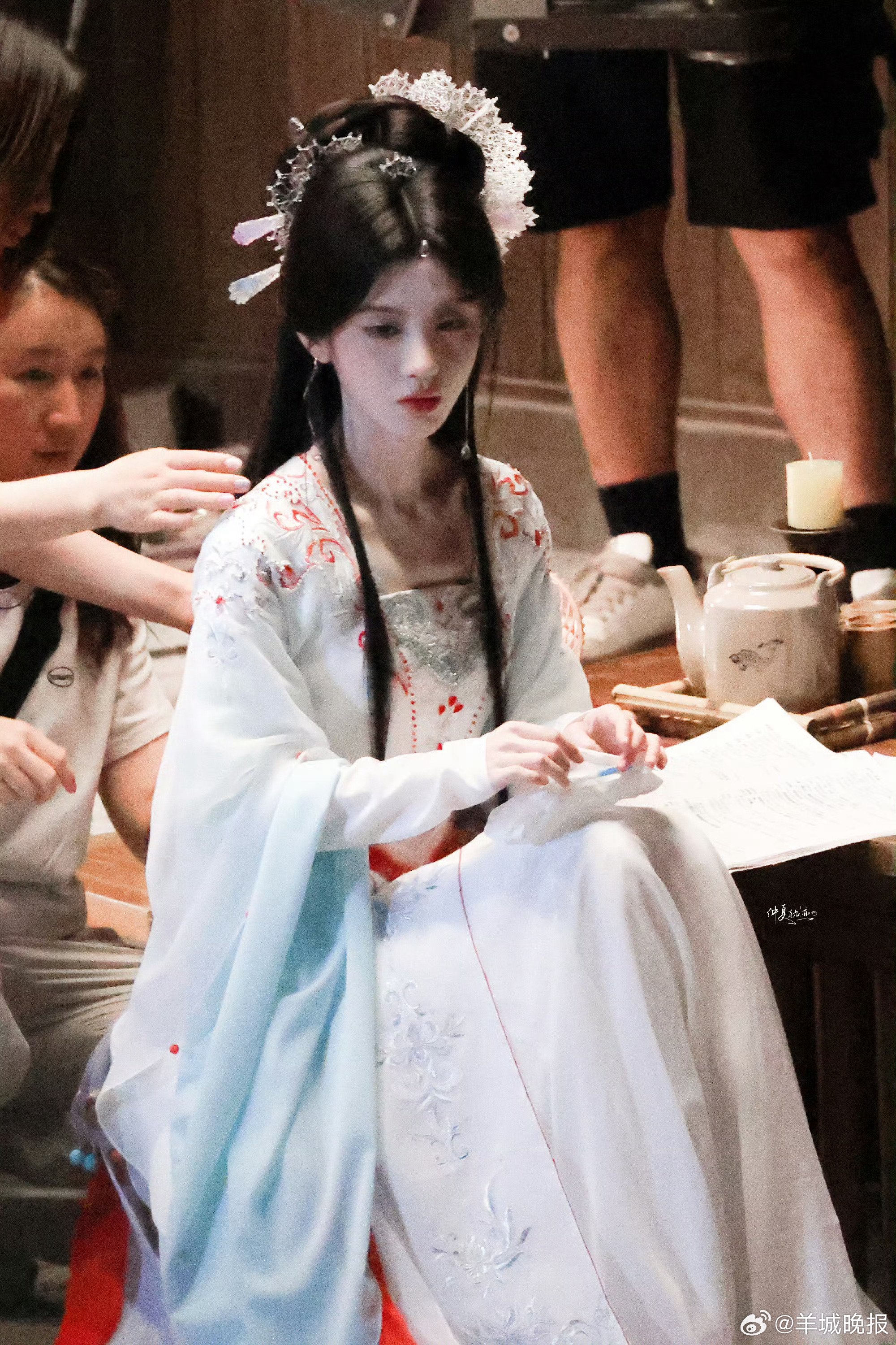 内娱女星簪花妆照片大赏，闽南文化出圈神器