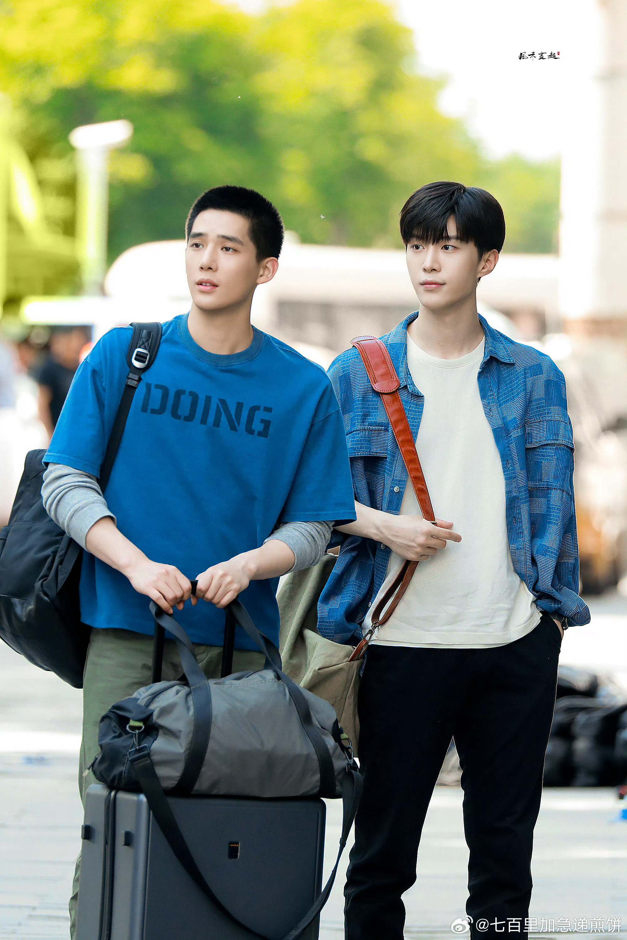 朱志鑫站姐发布范丞丞王安宇照片