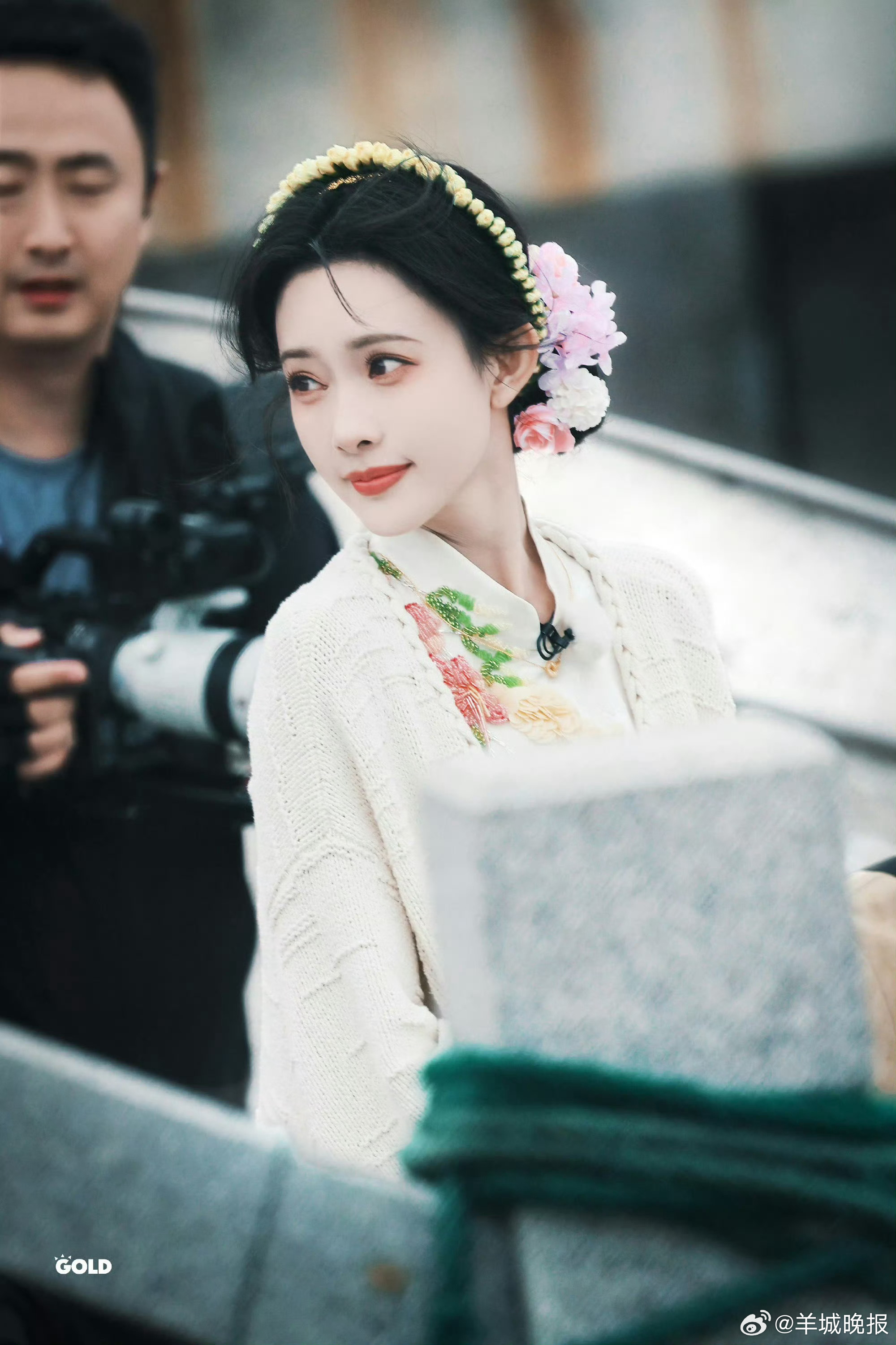 内娱女星簪花造型盘点,孟子义杨丞琳等出镜