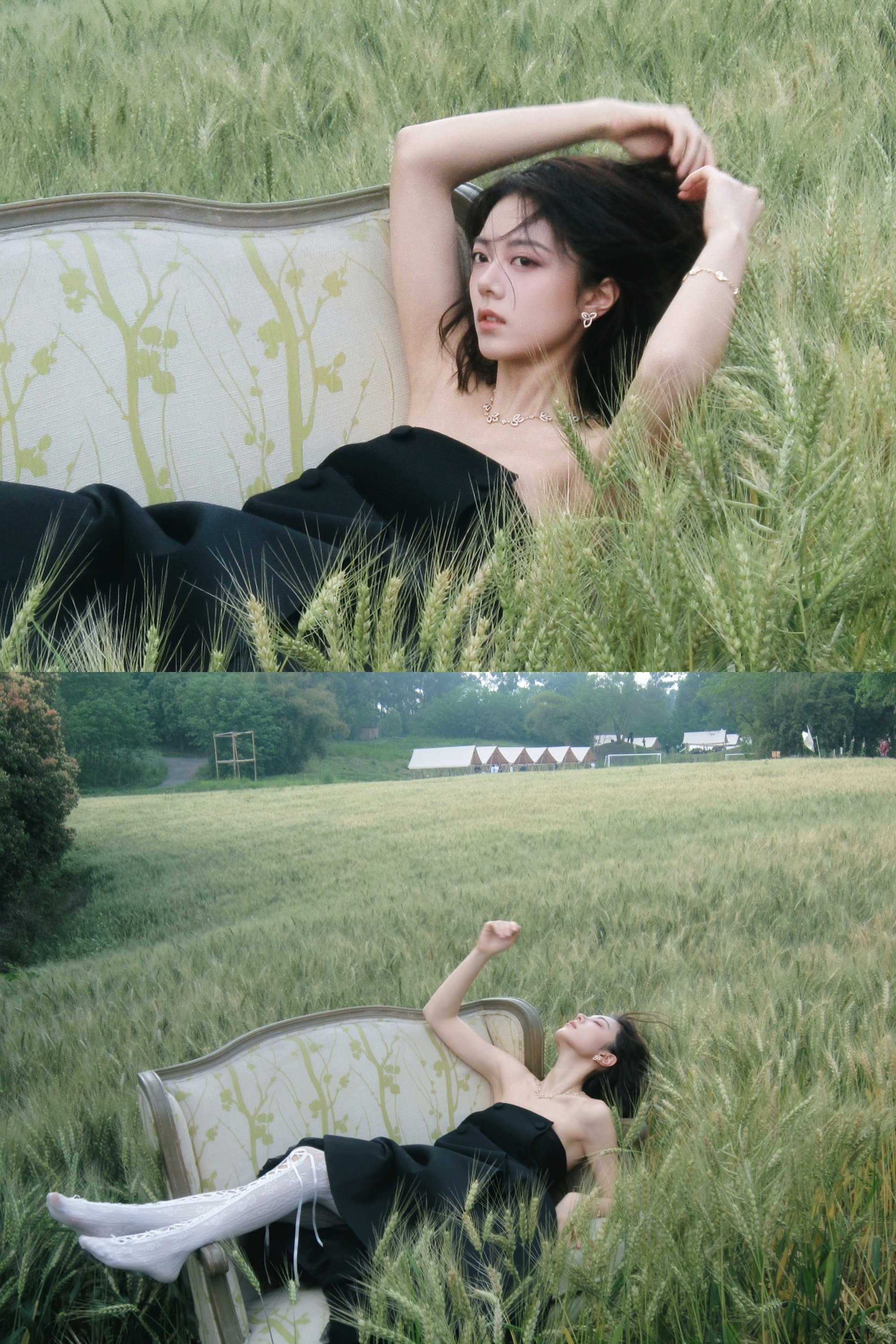 赵今麦登ELLE六月刊封面，绿野仙踪大片诠释春日生机