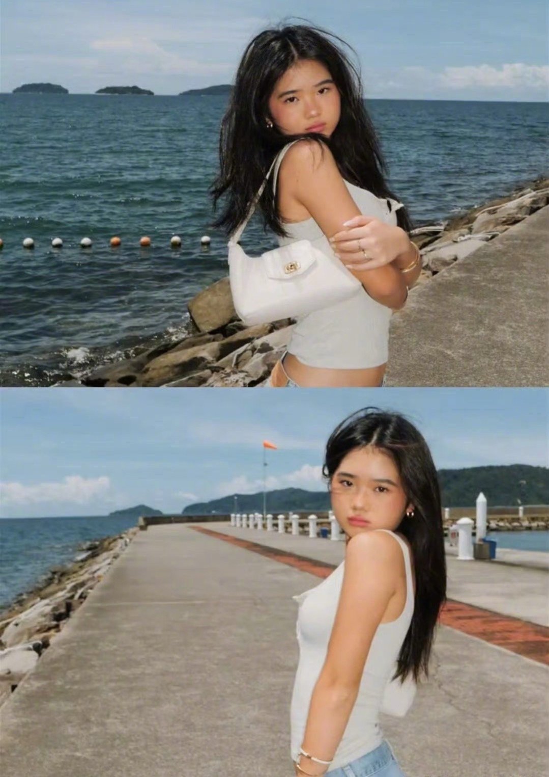 曹格15岁女儿Grace近照曝光