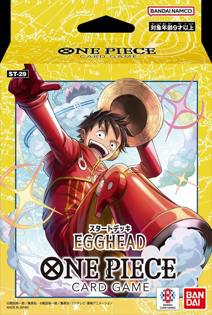 海贼王卡牌游戏蛋头岛预组2025年发售，路飞封面亮相