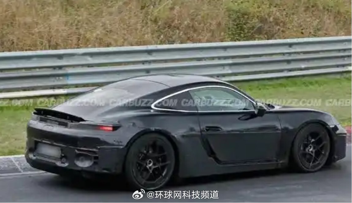 保时捷电动718 Cayman路测图曝光，量产在即