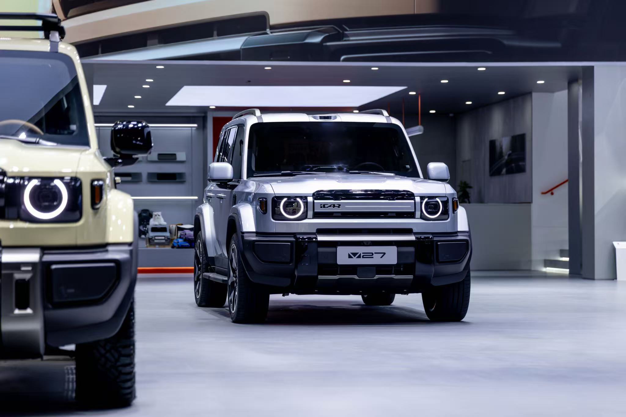 iCAR V27广州车展首秀，中大型硬派SUV兼顾家庭刚需与越野性能