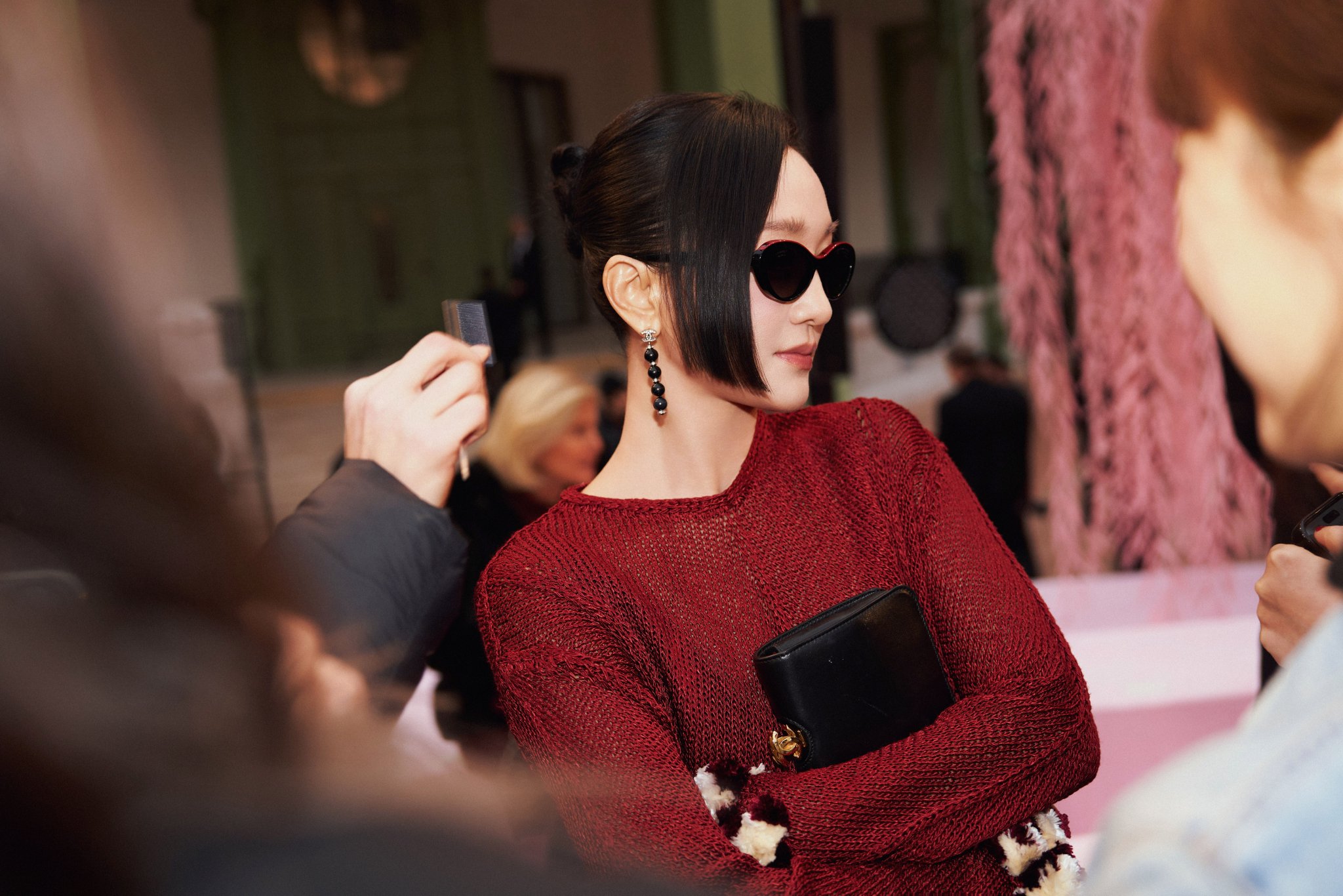 周迅亮相CHANEL2026春夏高定发布会