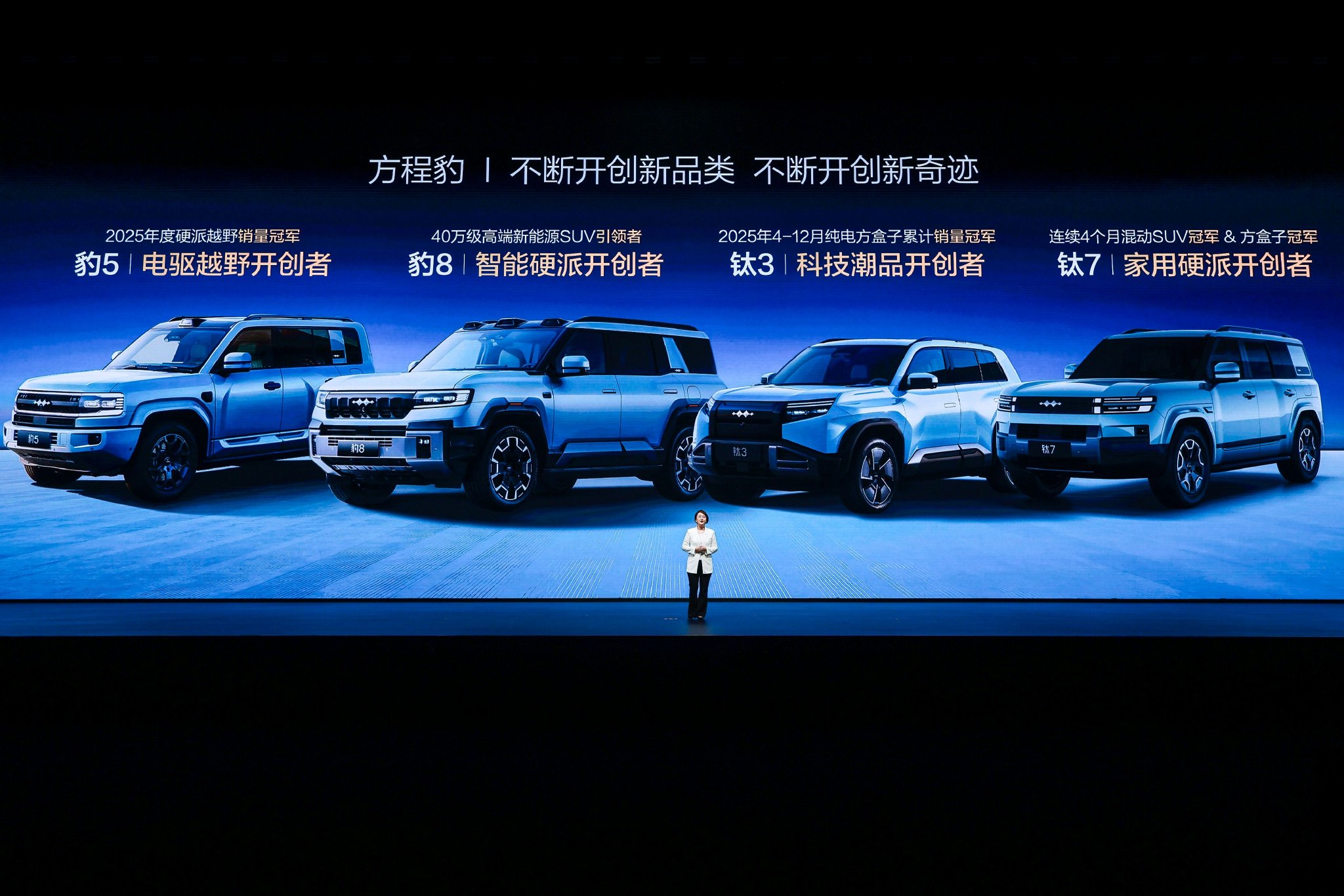 比亚迪方程豹钛3钛7闪充版发布，钛3称A级纯电精品车、钛7EV为年度大五座天花板