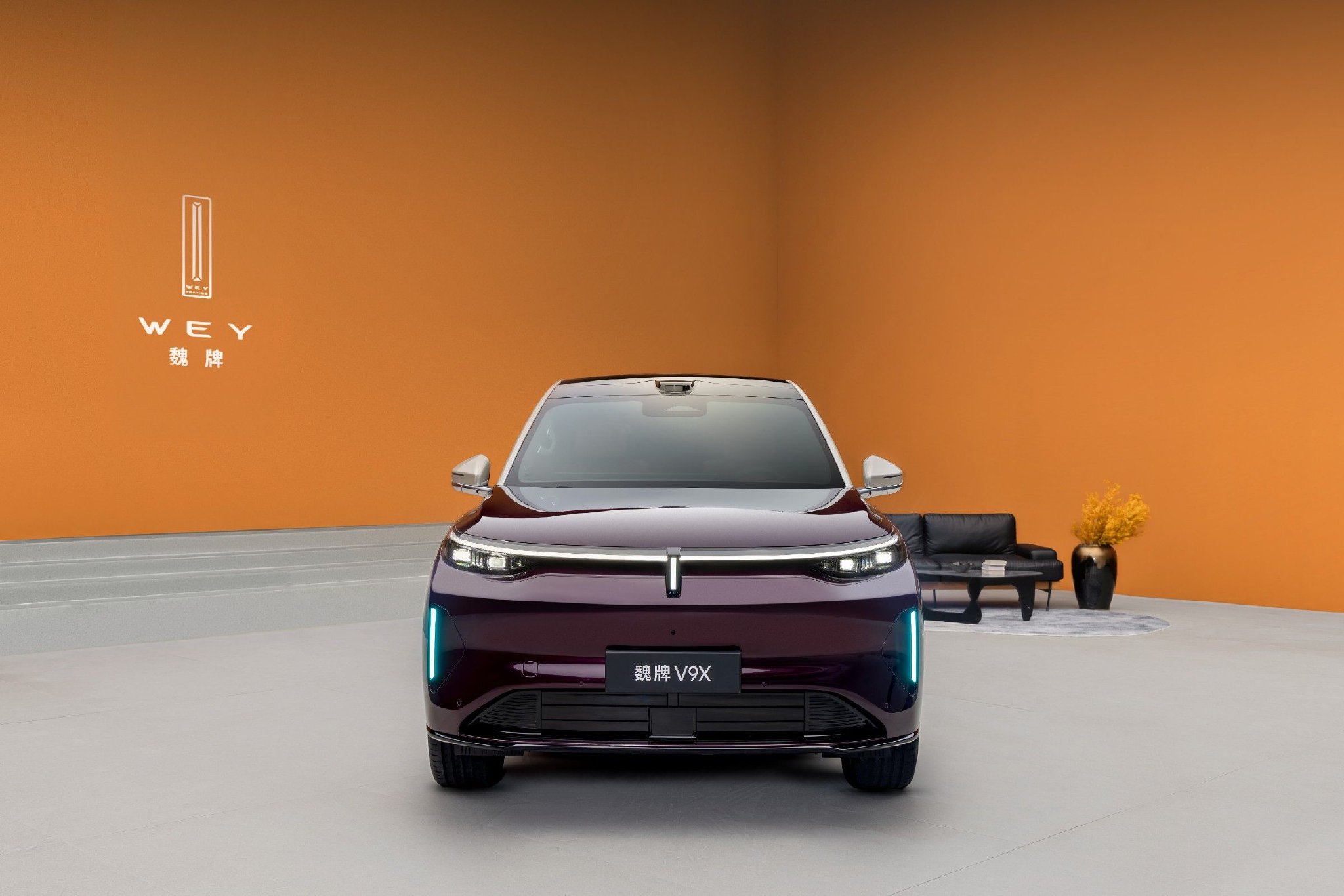 魏牌V9X实车曝光，东方美学设计引领豪华SUV新标杆