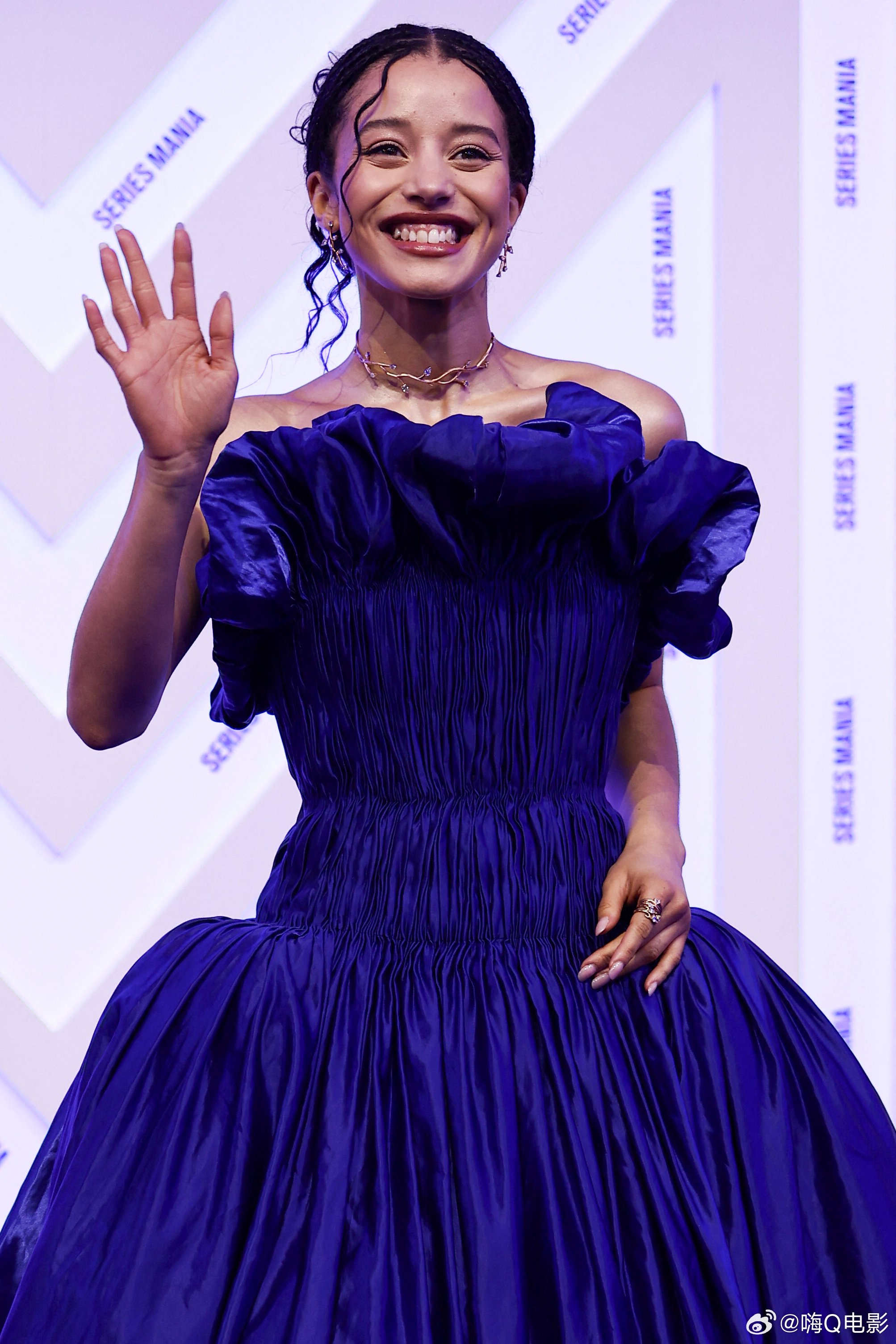 Chase Infiniti出席2026年法国里尔Series Mania电影节开幕式