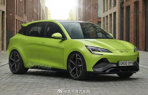 比亚迪海豚G欧洲特供版2026年英国首发，对标高尔夫GTE