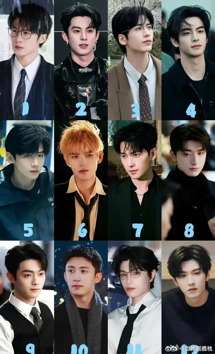 檀健次王鹤棣等12位男星登内娱现偶男主榜