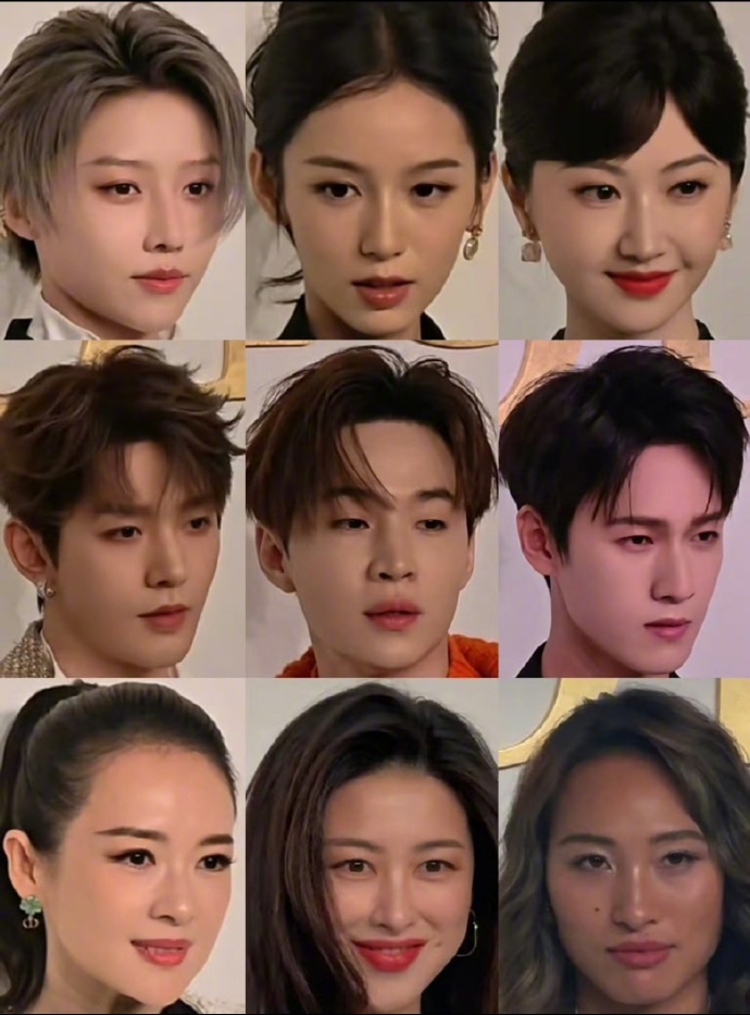 刘雨昕周也景甜等九位明星亮相Dior活动生图