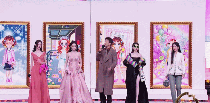 邓超携陈都灵孟子义宋祖儿周也亮相微博之夜千禧派对