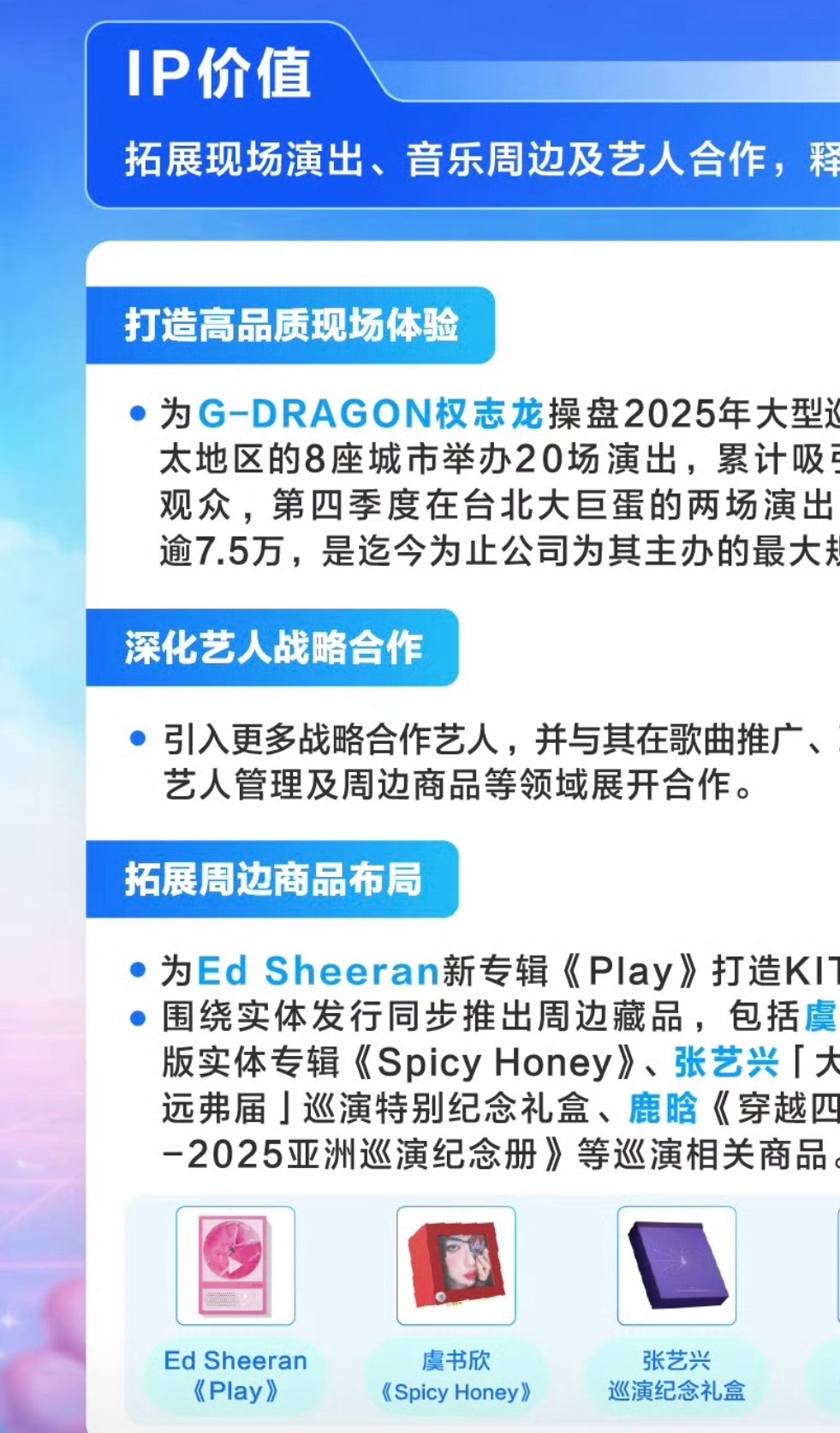 虞书欣张艺兴鹿晗专辑登腾讯音乐2025财报