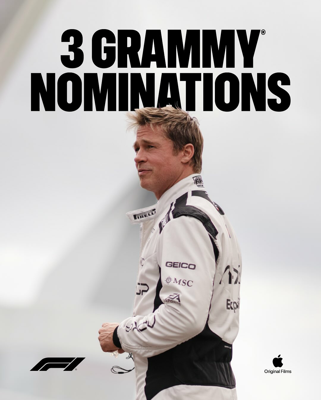 F1狂飙飞车获格莱美三项提名