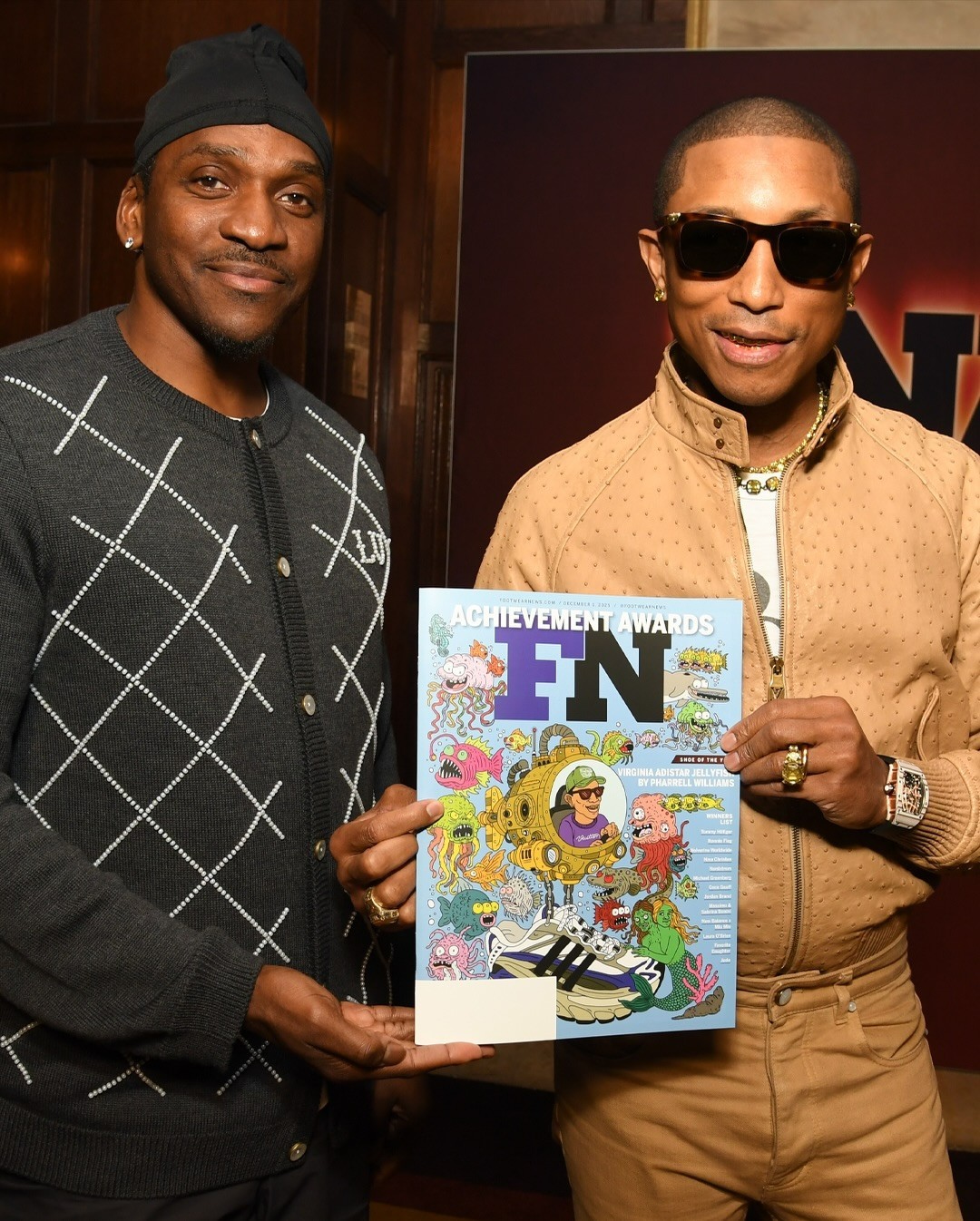 菲董与阿迪联名水母鞋获鞋履奥斯卡奖