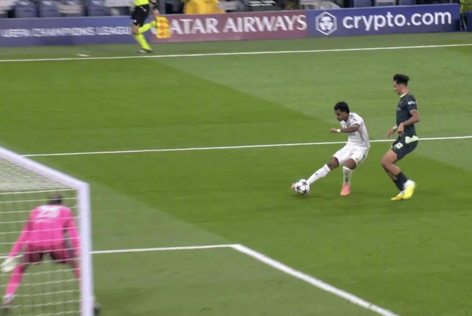 罗德里戈破门终结32场球荒，皇马1比2曼城