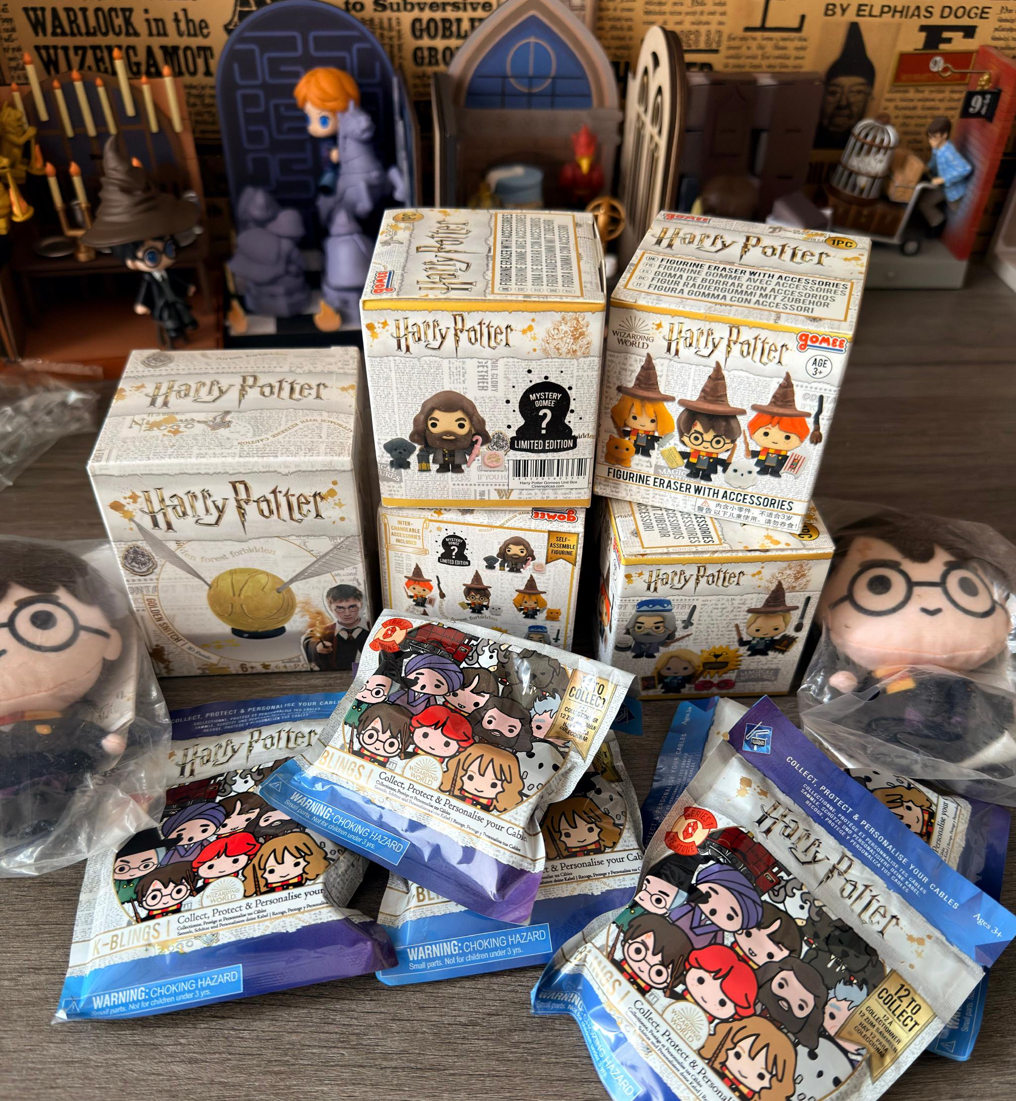 微博抽奖送哈利波特盲盒周边，明日开奖