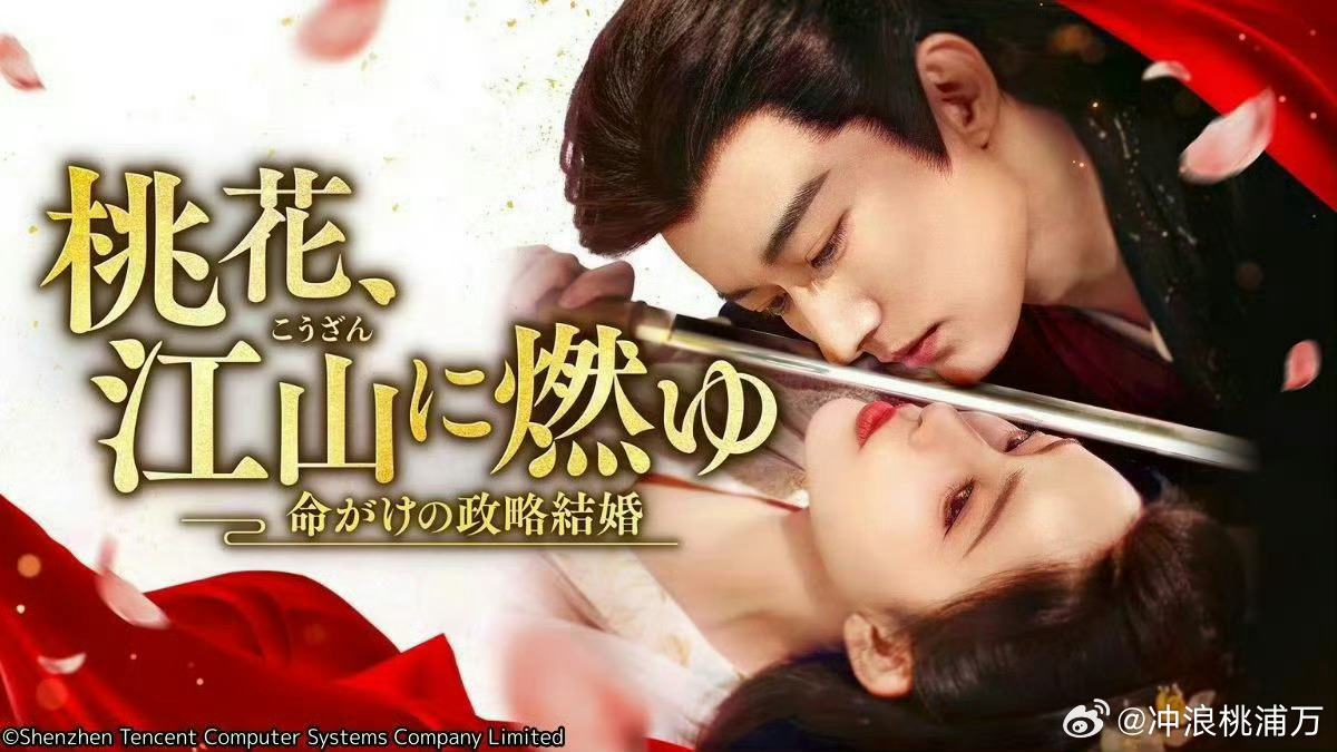 孟子义刘学义《桃花映江山》5月1日登陆日本银河频道