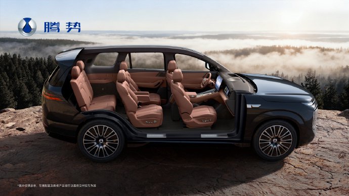 比亚迪腾势N8L内饰官图发布，9月26日开启预售