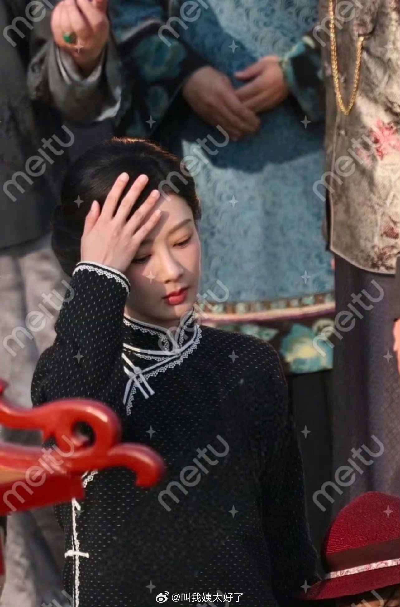 杨紫《玉兰花开君再来》新造型路透曝光